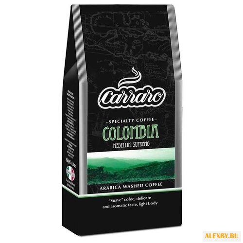 Кофе молотый Carraro Colombia