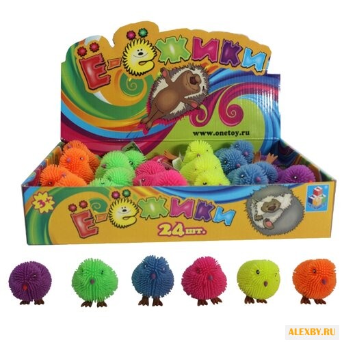 Игрушка-мялка 1 TOY Птенец Т56231