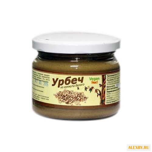 Vegan food Урбеч из кунжута