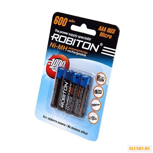 Аккумулятор AAA Ni-Mh 600 мА·ч