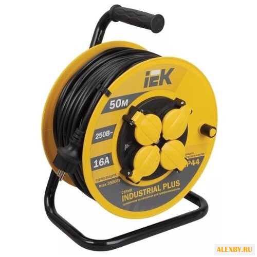 IEK Удлинитель на катушке 4х50м