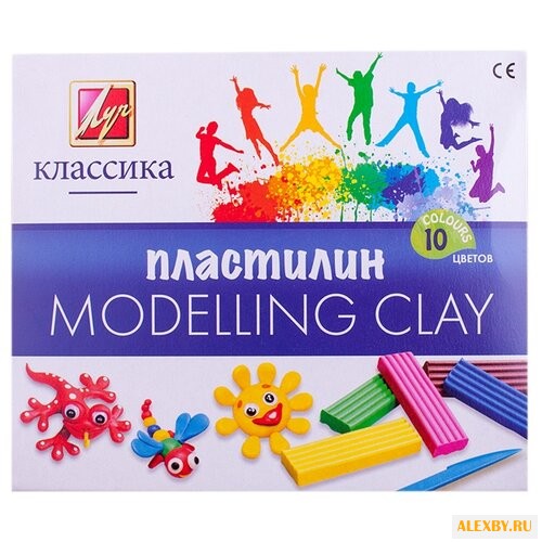 Пластилин Луч Классика 10