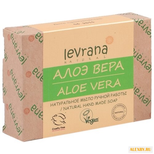 Мыло кусковое Levrana Алоэ