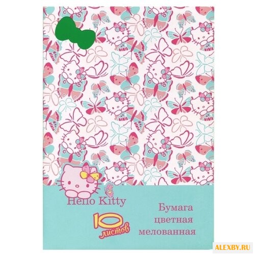 Цветная бумага Hello Kitty