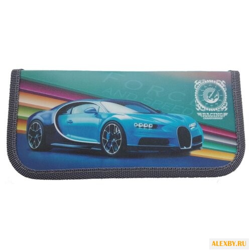 Проф-Пресс Пенал Мощное голубое