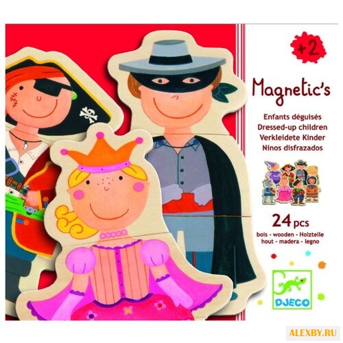 Набор пазлов DJECO Платья 03112