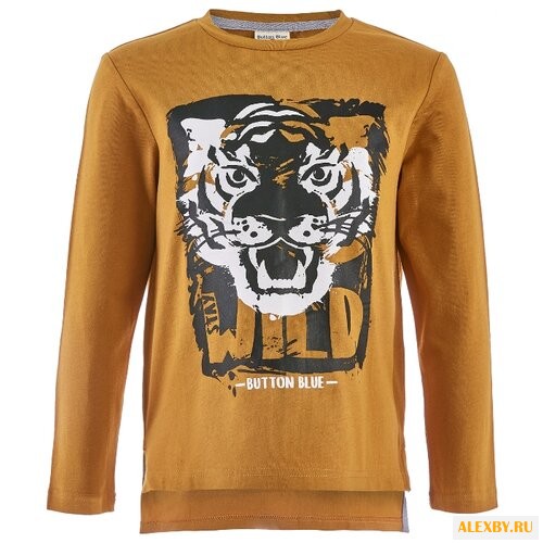 Лонгслив Button Blue