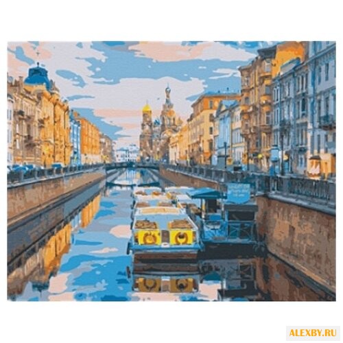 Рыжий кот Картина по номерам