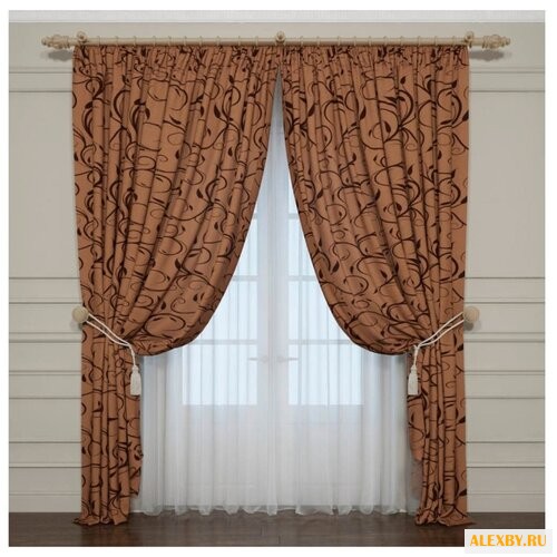 Фотошторы Сирень Мелисса на