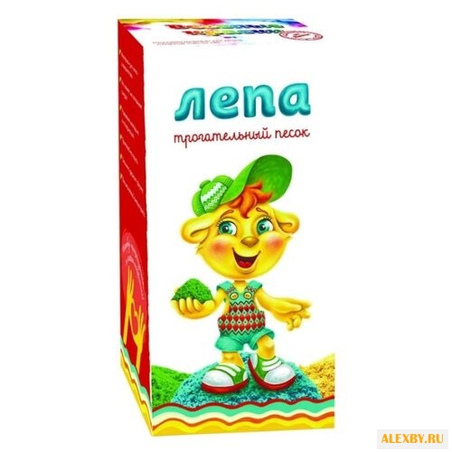 Кинетический песок лепа Веселые