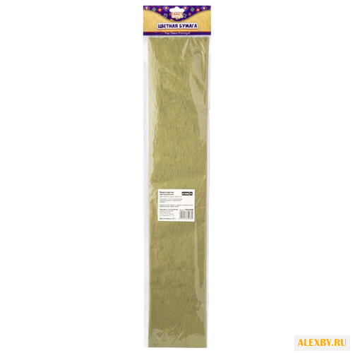 Цветная бумага крепированная в