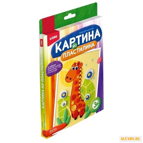 Пластилин LORI Картина из