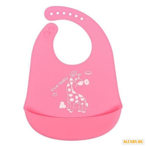 Крошка Я Нагрудник силиконовый