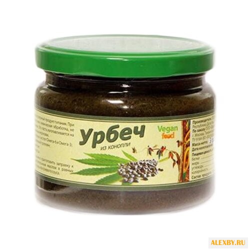 Vegan food Урбеч из конопли