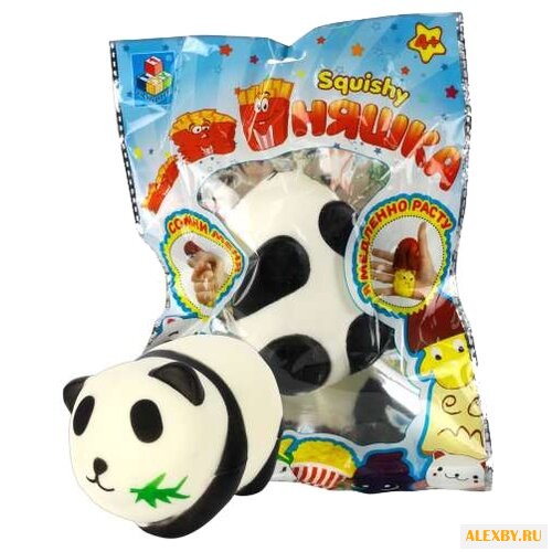 Игрушка-мялка 1 TOY Панда Т12315