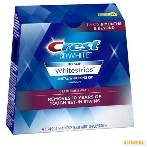 Crest отбеливающие полоски 3D