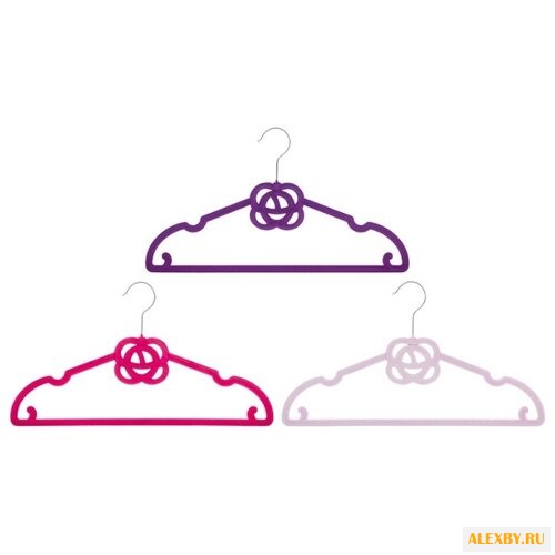 Вешалка EL CASA Набор Роза 3шт