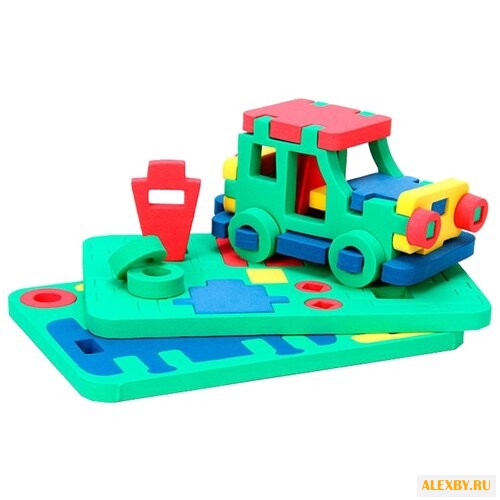 Мягкий конструктор Бомик 358 Джип