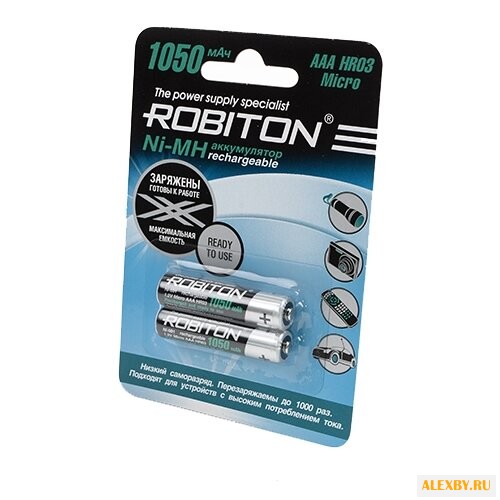 Аккумулятор AAA Ni-Mh 1050 мА·ч