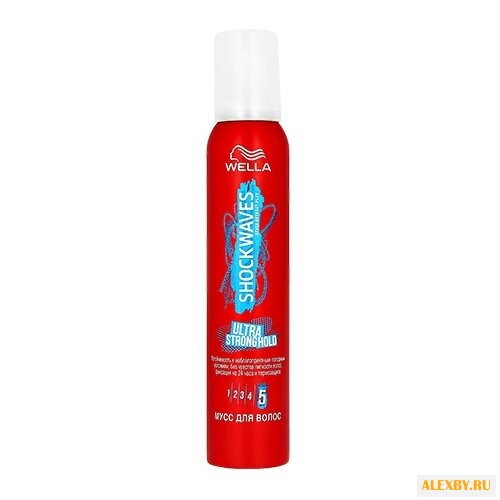 Wella Shockwaves мусс Ultra