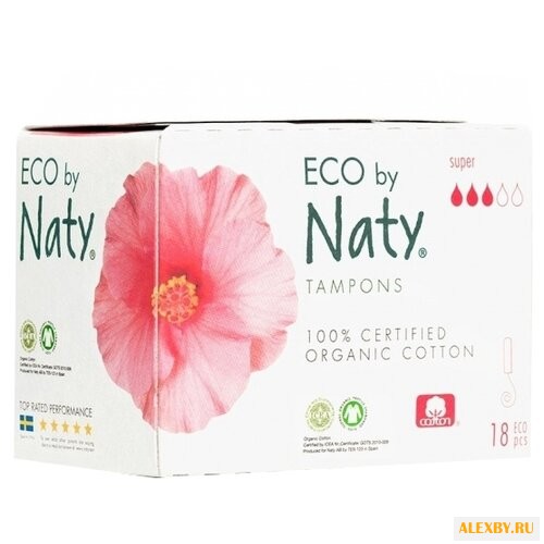 Naty тампоны Super без