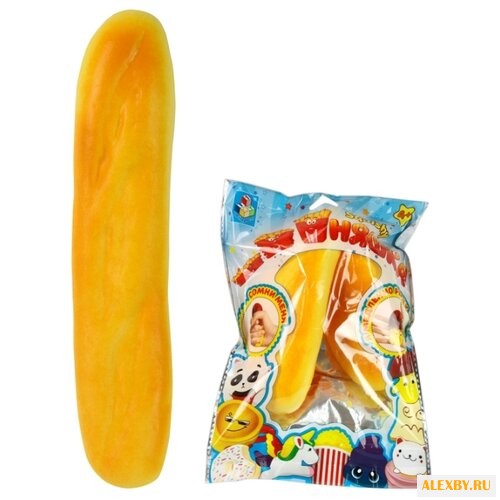 Игрушка-мялка 1 TOY Багет Т12428