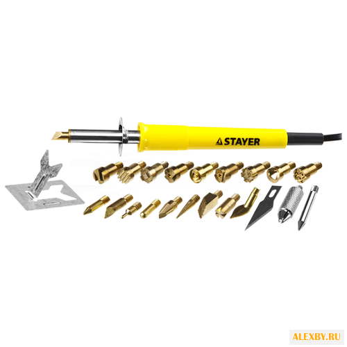 STAYER Набор для выжигания 45227