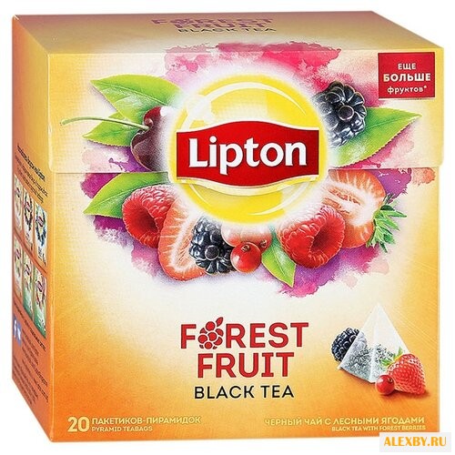Чай черный Lipton Forest Fruit