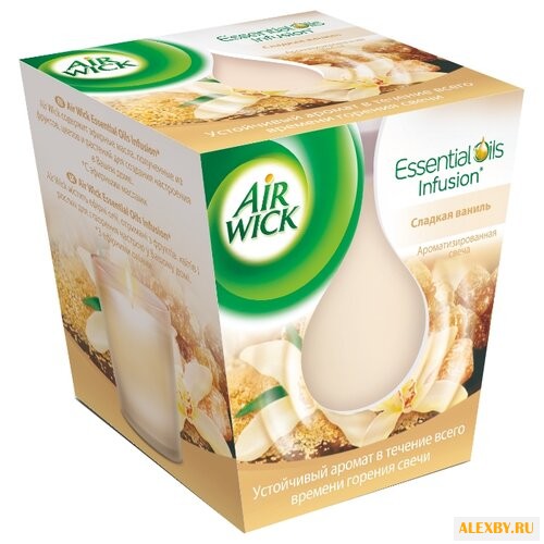 Свеча Air Wick Сладкая Ваниль