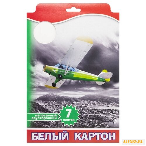 Белый картон Action! A4 7 л.