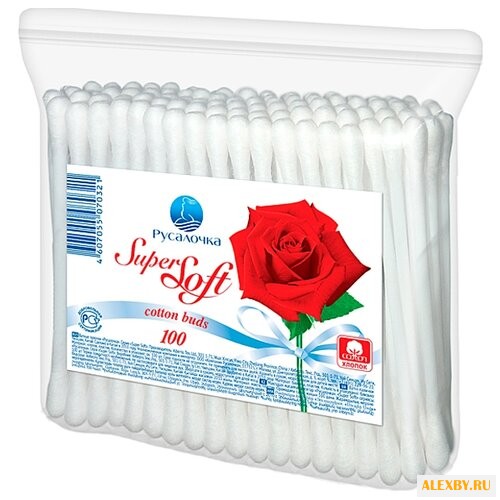 Ватные палочки Русалочка Super