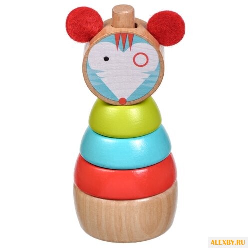 Пирамидка Lucy & Leo Мышка LL154