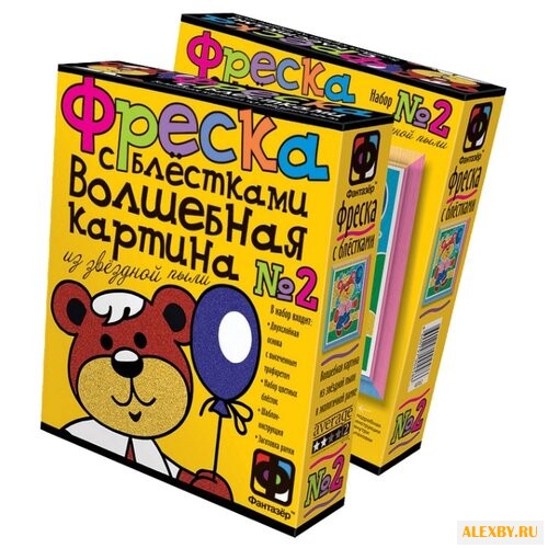 Фантазёр Фреска с блестками