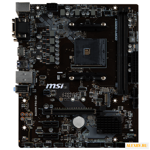 Материнская плата MSI B450M