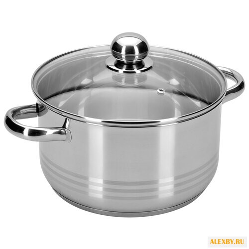 Кастрюля Regent LUNA vitro 6 л