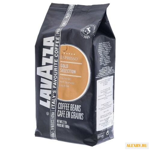 Кофе в зернах Lavazza Gold