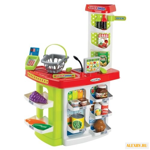 Магазин Ecoiffier с корзинкой