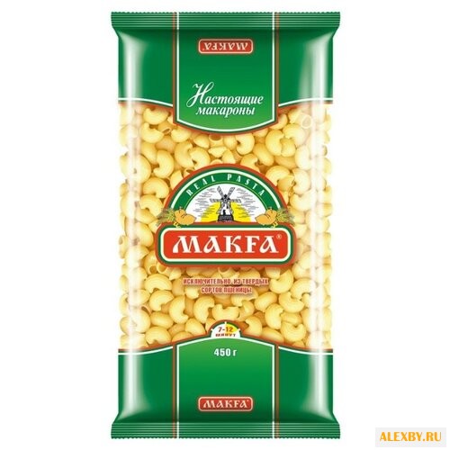 Макфа Макароны Улитки рифленые