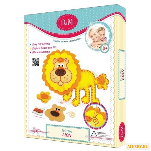 D&M Шьем из фетра Лев 10691