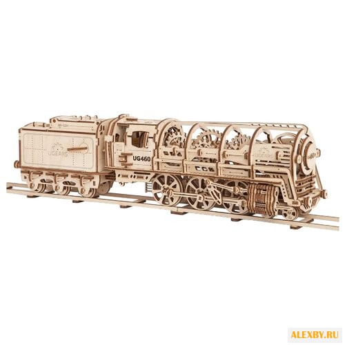 Сборная модель UGEARS Локомотив