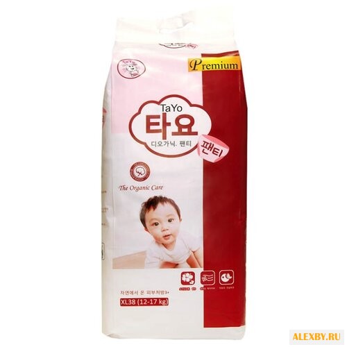 TaYo трусики XL 12-17 кг 38 шт.
