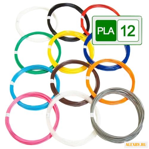 PLA пруток PROF 1.75 мм 12 цветов