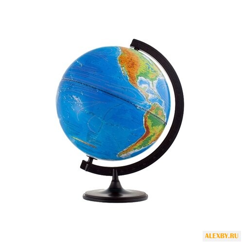 Глобус физико-политический