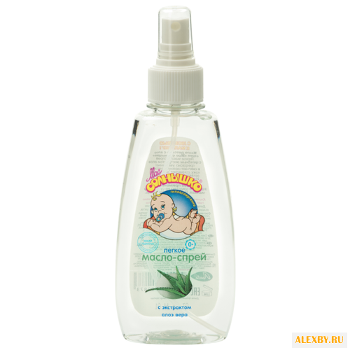 Моё солнышко Масло-спрей с алоэ
