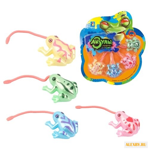 Лизун 1 TOY Лягушка Т10770