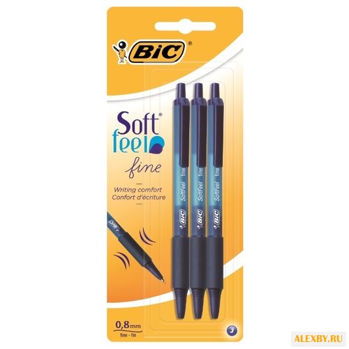 BIC Набор шариковых ручек Soft