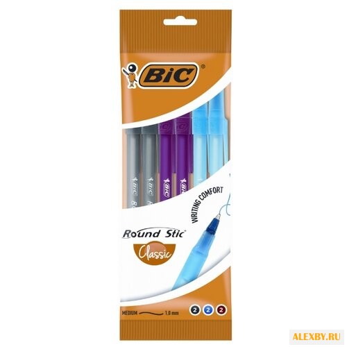 BIC Набор шариковых ручек Round