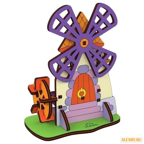 Сборная модель UGEARS Мельница