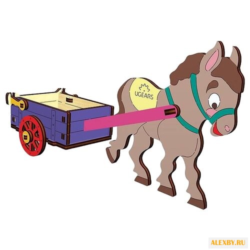 Сборная модель UGEARS Ослик
