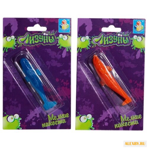 Лизун 1 TOY Рыба-тянучка Т56321